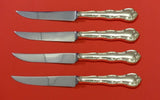 Rondo by Gorham Sterling Silver Steak Knife Set 4pc HHWS  Custom Made 8 1/2"