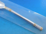 Aegean Weave Gold by Wallace Sterling Silver Relish Scoop Custom Made 6 3/8"