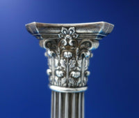 Georgian by Gorham Sterling Silver Candlestick with Presentation #A3208 (#5761)