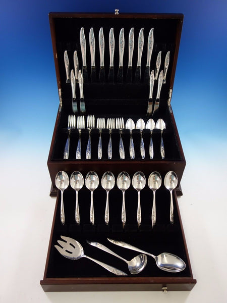 Young Love by Oneida Sterling Silver Flatware Set for 8 Service 51 Pieces