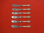 Eloquence by Lunt Sterling Silver Trout Knife Set 6pc HHWS Custom Made