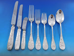 Audubon by Tiffany Sterling Silver Flatware Set for 8 Service 68 pc Dinner Birds