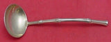Bamboo by Tiffany and Co Sterling Silver Gravy Ladle wide bowl 7 1/8"