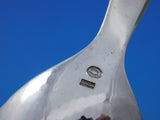 Scroll by Georg Jensen Sterling Silver Veg Serving Spoon HHAS Set of 4 pcs 9"