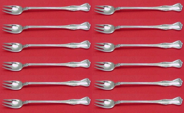 Provence by Tiffany and Co Sterling Silver Cocktail Fork Set 12 pieces 5 7/8"