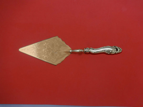 Decor by Gorham Sterling Silver Pastry Server Fancy Vermeil Custom Made