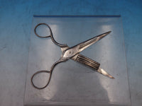 Silverplate Wick Cutter / Trimmer Scissors 4 7/8" (#6595)