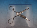 Silverplate Wick Cutter / Trimmer Scissors 4 7/8" (#6595)