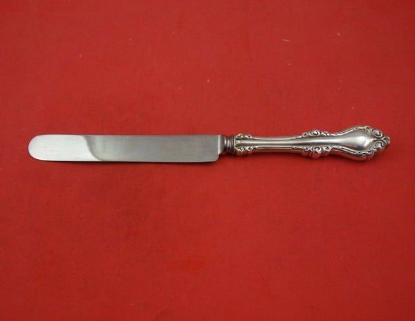 Lorraine by Alvin Sterling Silver Dinner Knife Blunt HH w/ Stainless Blade 10"