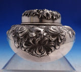 Chrysanthemum by Shiebler Sterling Silver Dresser Jar / Caddy #2286 (#8721)