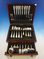 Flemish by Tiffany and Co Sterling Silver Flatware Set 8 Service Dinner 92 Pcs
