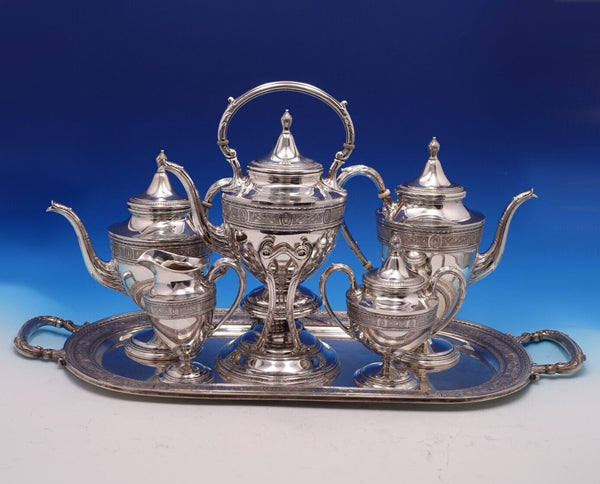 Wedgwood by International Sterling Silver Tea Set 6pc (#7681) Beautiful!