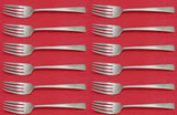 Craftsman by Towle Sterling Silver Salad Fork Set 12 pieces 6 1/2"