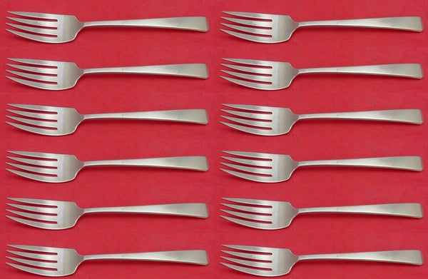 Craftsman by Towle Sterling Silver Salad Fork Set 12 pieces 6 1/2"