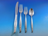 Sea Rose by Gorham Sterling Silver Flatware Set For 8 Service 40 Pieces
