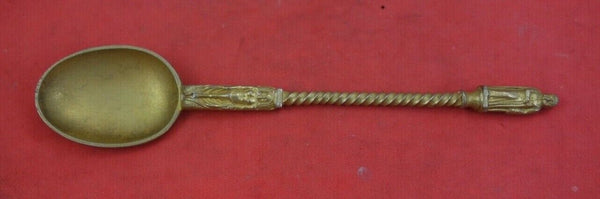 Danish Sterling by Various Makers Sterling Silver Coffee Spoon vermeil 4 5/8"