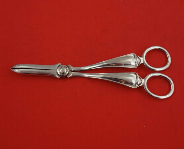 English Estate Sterling Silver Grape Shears AS Sheffield 1904  6 7/8"