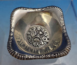 Spanish .915 Silver Nut / Mint Dish with Repousse Flowers 3/4" x 2" (#8628)