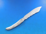 Lap Over Edge Acid Etched Tiffany Sterling Silver Fish Knife Ducks HHAS 7 7/8"
