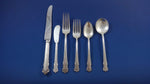 English Shell by Lunt Sterling Silver Flatware Service For 8 Set 55 Pieces