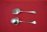 New King by Dominick and Haff Sterling Silver Salad Serving Set FH AS 8 3/4"
