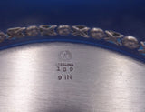 Woodside Sterling Silver Petit Four Basket with swing handle Pierced 9"  (#7317)