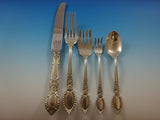 Guildhall by Reed & Barton Sterling Silver Flatware Set 12 Service Dinner Size