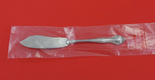 English Gadroon by Gorham Sterling Silver Master Butter flat handle 7" New