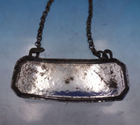 Silverplate Liquor Label Brandy #6870