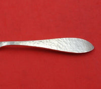 Jefferson Hand Hammered by Lunt Sterling Silver Cheese Knife AS with Four Prongs