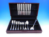 Consulat by Puiforcat France Silverplate Flatware Set Service 41 pcs Dinner