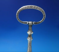 William Gale Sterling Silver Cruet Set Holder HH w/ Applied Rings c.1856 (#6031)