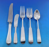 Panel Antique by Old Newbury Crafters Sterling Silver Flatware Set Service 42 pc