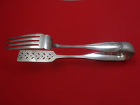 Coin Silver by Unknown Asparagus Tong Unusual with Tines On One Side 10 1/2"