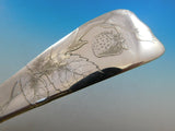 Lap Over Edge by Tiffany Sterling Silver Spade Server Strawberries 13 1/8" Large