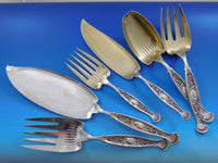 Hyperion by Whiting Sterling Silver Flatware Set Service 193 pc Lg Vintage Chest
