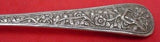 Chinese by Export Sterling Silver Sugar Spoon with Bird 6"