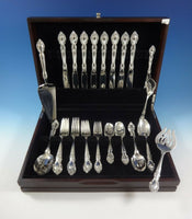 Malvern by Lunt Sterling Silver Flatware Set For 8 Service 45 Pieces