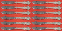 El Grandee by Towle Sterling Silver Fish Knife Custom Set 12 pcs 8 7/8"