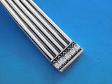 Rigato by Buccellati Italy Sterling Silver Flatware Set 24 Service 272 pc Dinner