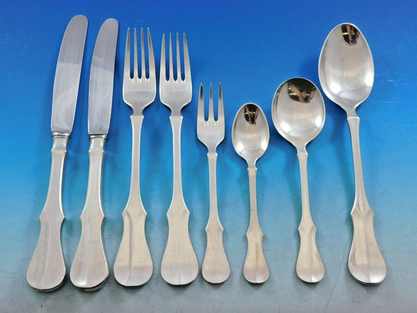 Alt Kopenhagen by Robbe & Berking 800 Silver Flatware Set for 8 Service 87 pc