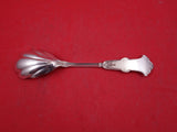 Alhambra by Whiting Sterling Silver Preserve Spoon fluted bowl 6 7/8"