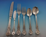 Memory Lane by Lunt Sterling Silver Flatware Set For 12 Service 74 Pieces