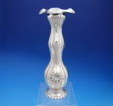 Gorham Sterling Silver Vase with Floral Daisy Design Art Nouveau (#2256)