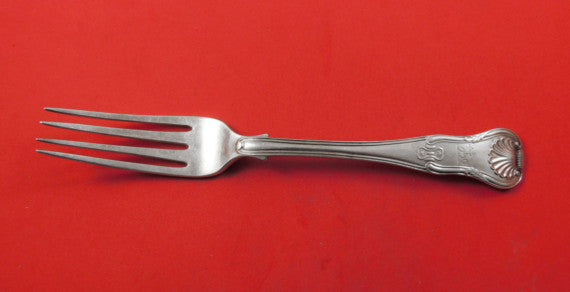 Kings by TR English Sterling Silver Dinner Fork Heavy 3.1 ozt. 8"