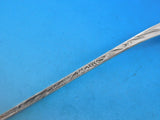 Lap Over Acid Etched by Tiffany Sterling Silver Sauce Ladle GW Grass Bird 6 3/4"