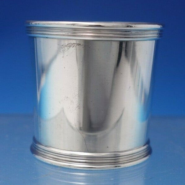 Daniel Mahoney Sterling Silver Master Salt Dip Plain Design 1 7/8" (#6500)