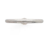 Simple 950 Platinum Wedding Band Ring Jewelry Size 7 (#J5871)