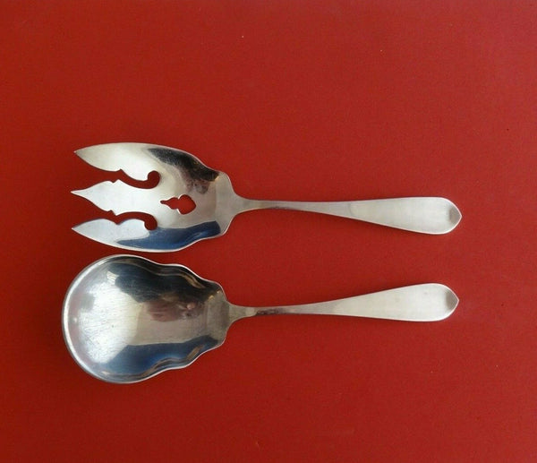 Betsy Patterson by Stieff Sterling Silver Salad Serving Set 2pc 8 1/8"