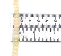 67 Carat Strand Genuine Natural Opal Beads 17" Long 14k Gold Clasp (#J6584)